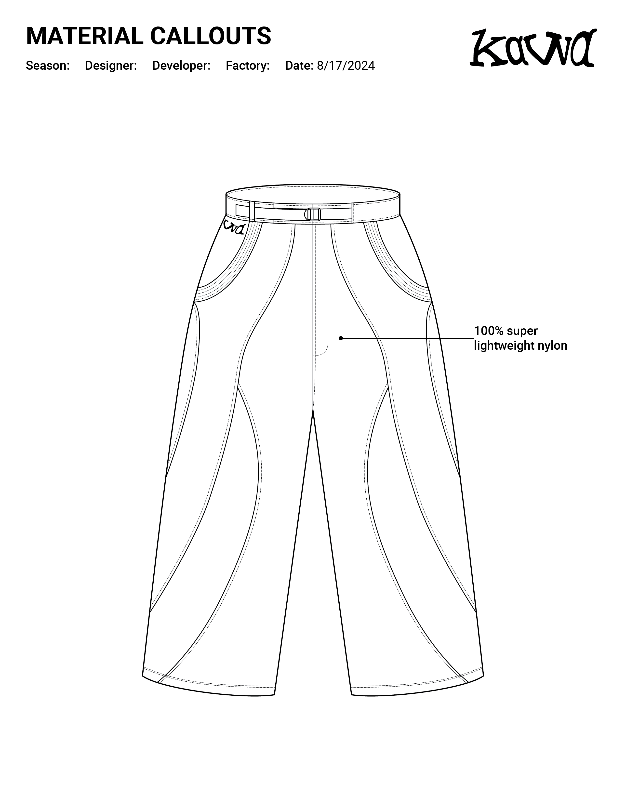 Cicada Pant Tech Pack-07